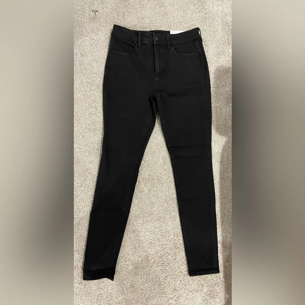 NWT American Eagle Black Jeans Size 8 - Picture 1 of 3
